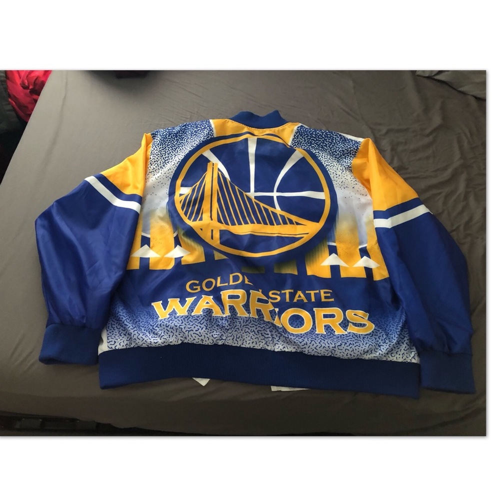 Men’s 3xl golden state warriors jacket